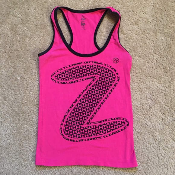 Zumba Wear Racerback Tank Tops pink and purple - Picture 13 of 16